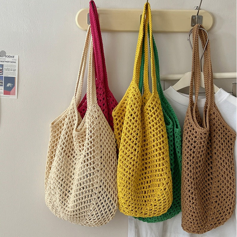 Handgefertigte Netztasche Brehn