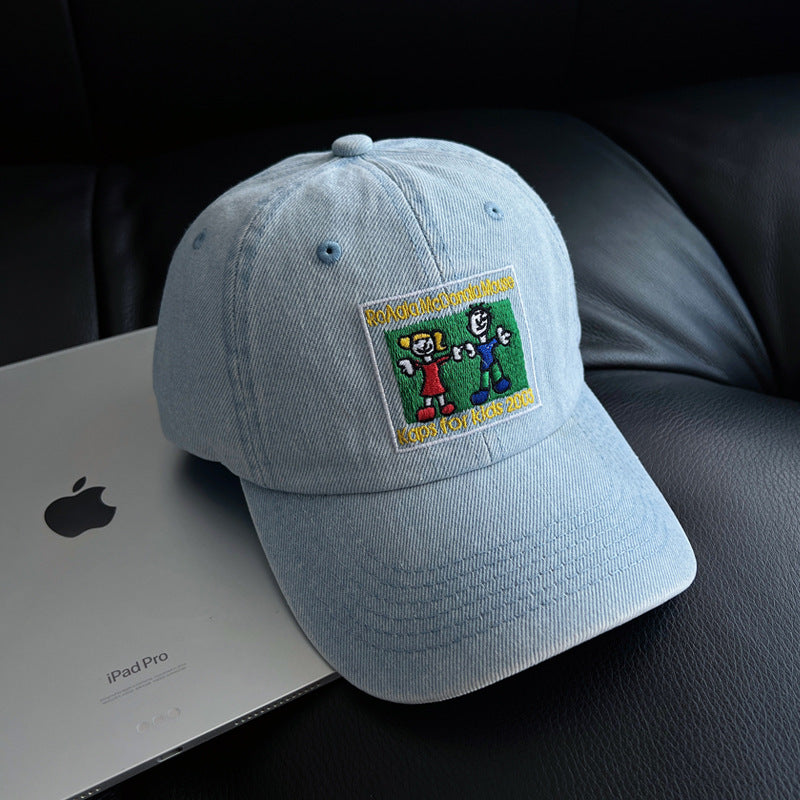 Vintage Grafik Denim Cap
