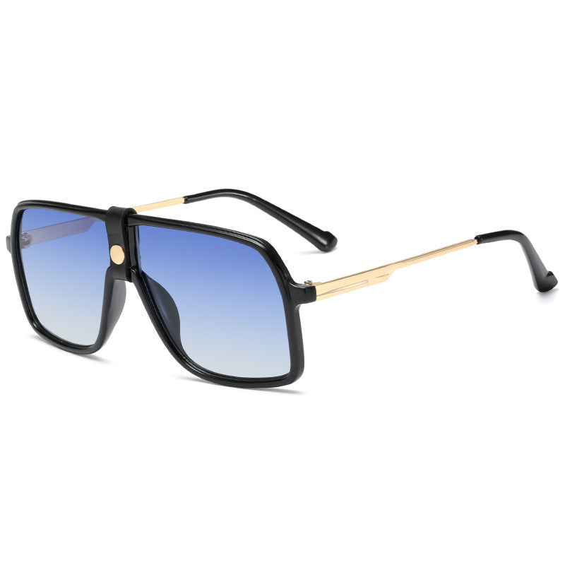 Damen Oversized Sonnenbrille mit modischem Rahmen und Sonnenbrillengläsern Brehn
