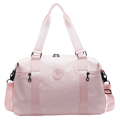 Premium Leder Sport Duffel Tasche