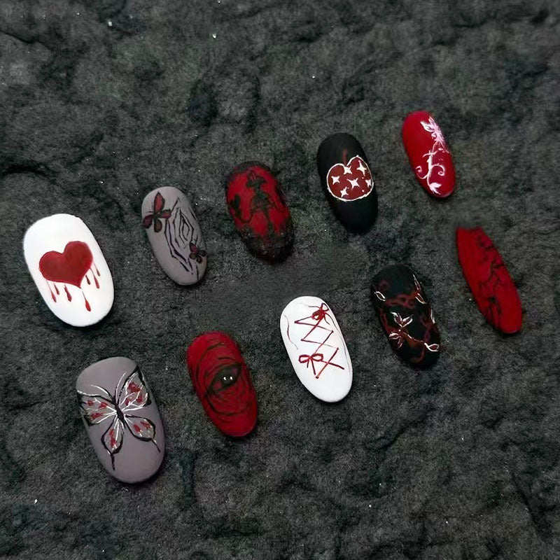 Künstlerisches Ombre Glitter Nagelkunst Set Brehn