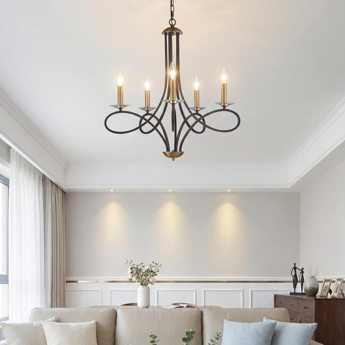 Moderne elegante Kronleuchter