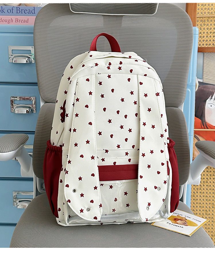 Bequemer schulrucksack mit sternenmotiven Brehn
