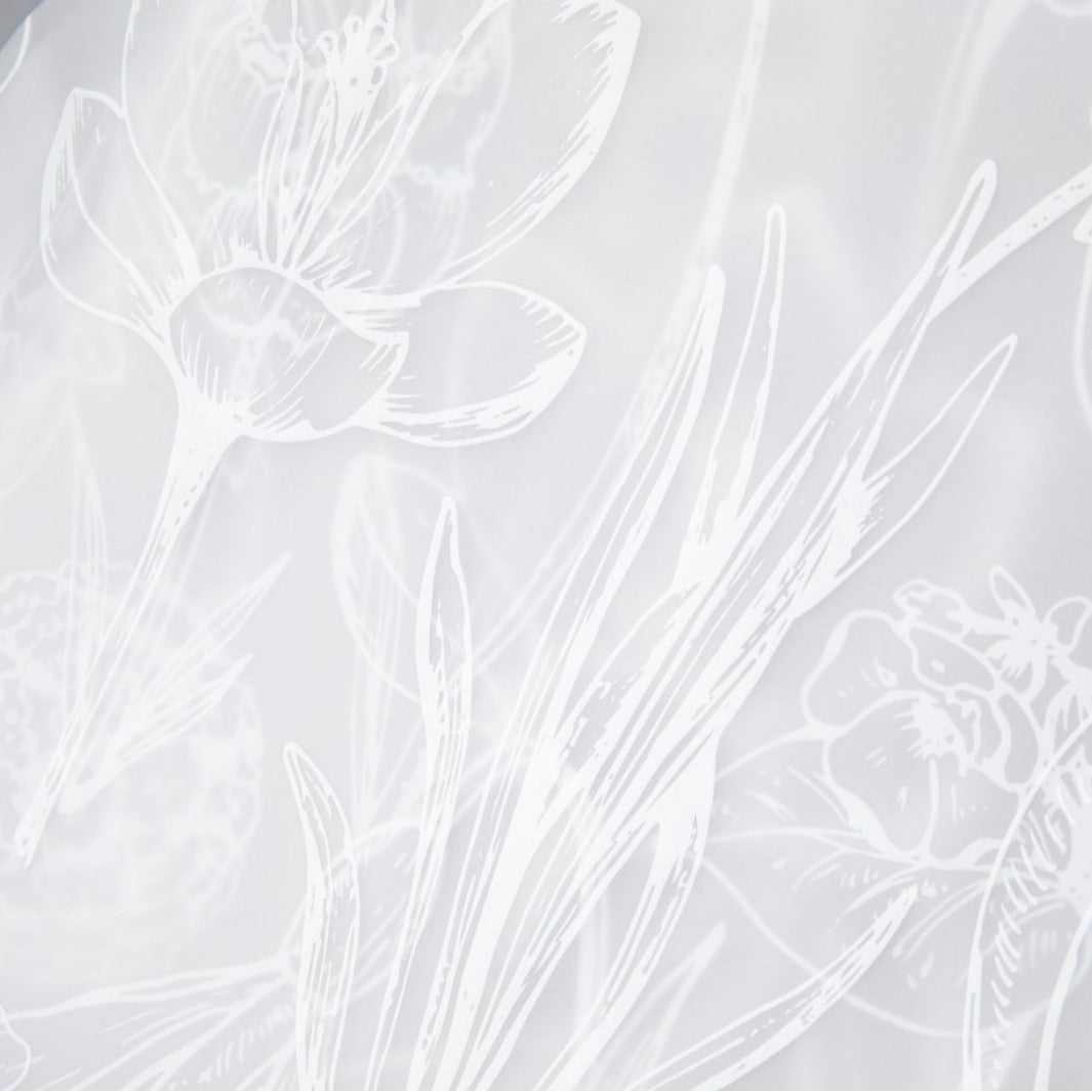Durchsichtiges Blumenmuster Cover-Up Brehn