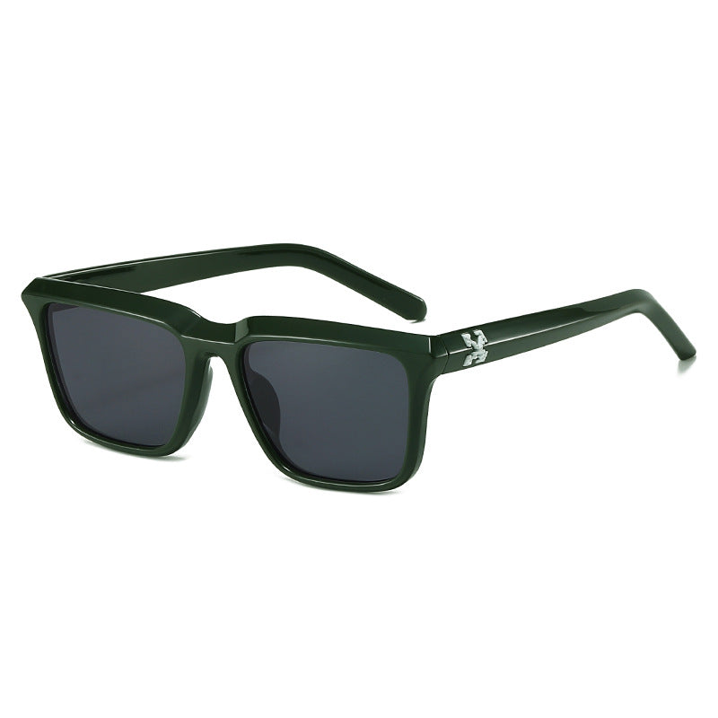 Damen modische Sonnenbrille im modernen rechteckigen Design Brehn