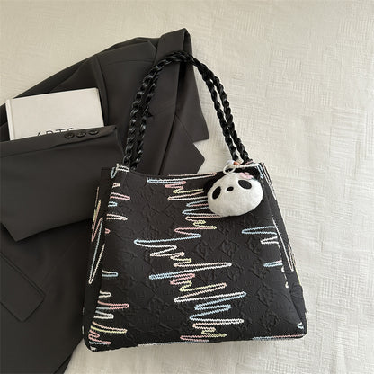 Gepolsterte dekorative Schultertasche Brehn