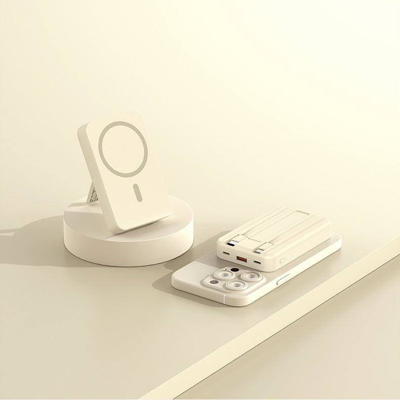 Magnetische Powerbank mit Integriertem Ständer Brehn