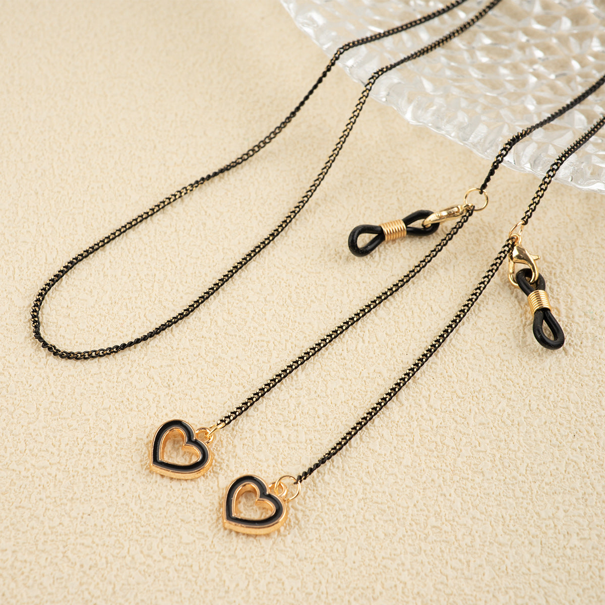 Herz Charm Brillen Kette Brehn