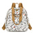 Stylischer Blumenmuster Rucksack Brehn