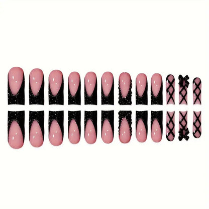 Glamouröse 3D Nagelkunst Verlängerungen Brehn
