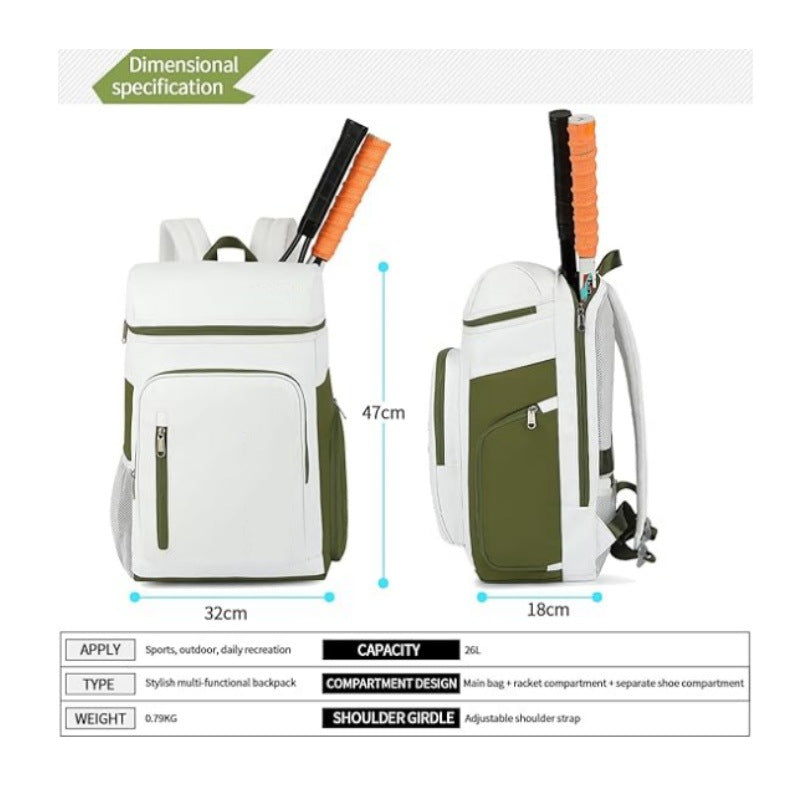 Tennis Racket Aufbewahrung Rucksack