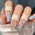 Trendy Press-On Nagelkunstset Brehn