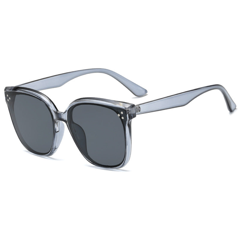 Damen quadratische Sonnenbrille mit stilvollem, breitem Rahmen Brehn