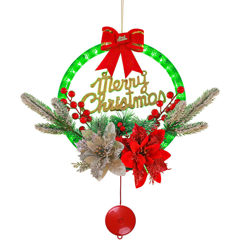 Beleuchteter Weihnachtshkranz Brehn