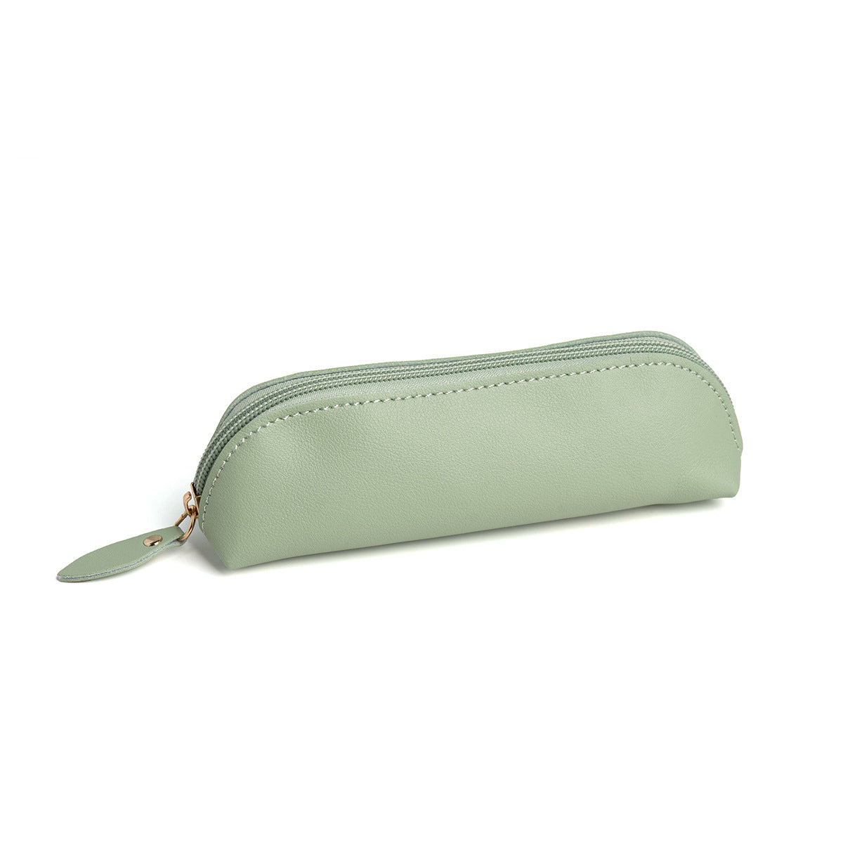 Premium Leder Reißverschluss Bleistift Etui Brehn