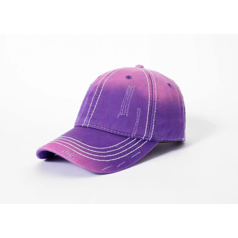 Herren klassische distressed Baumwoll-Baseballmütze Brehn