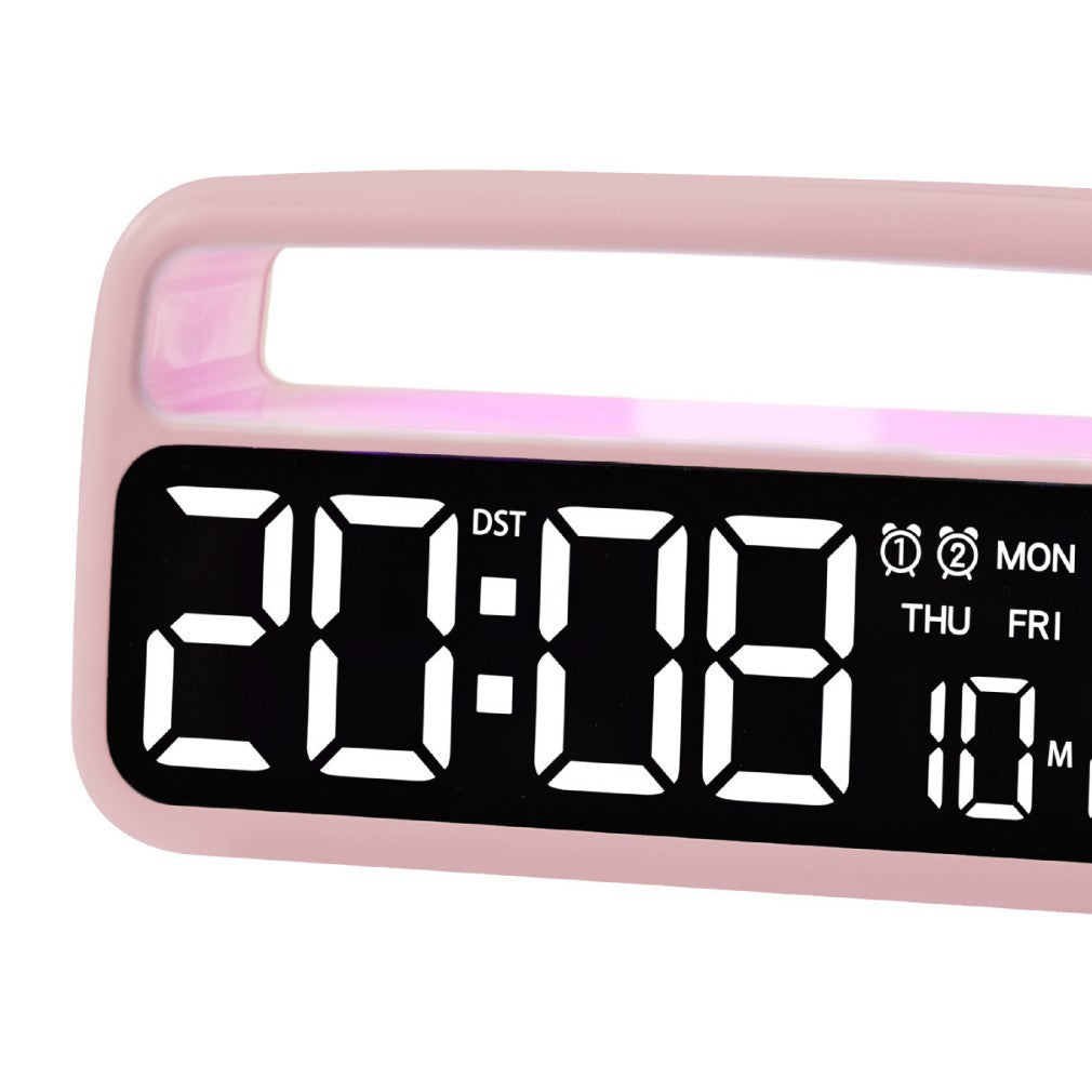 Digitalwecker mit Klarer Led-Anzeige und Modernen Funktionen Brehn