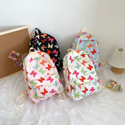 Lebhafte Schmetterlingsmuster-Rucksack Brehn