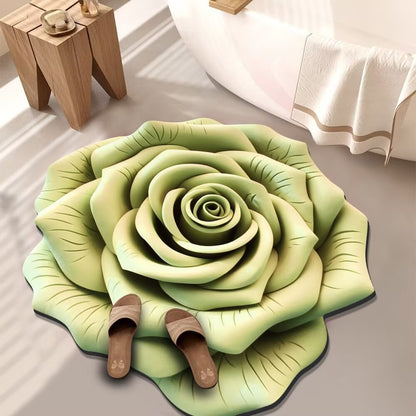 Fröhlicher floral dekorativer Teppich Brehn