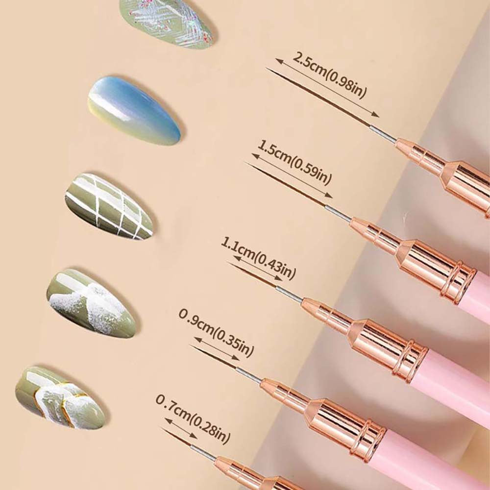 Präzisions-Nagelkunst-Detaillierpinsel-Set Brehn