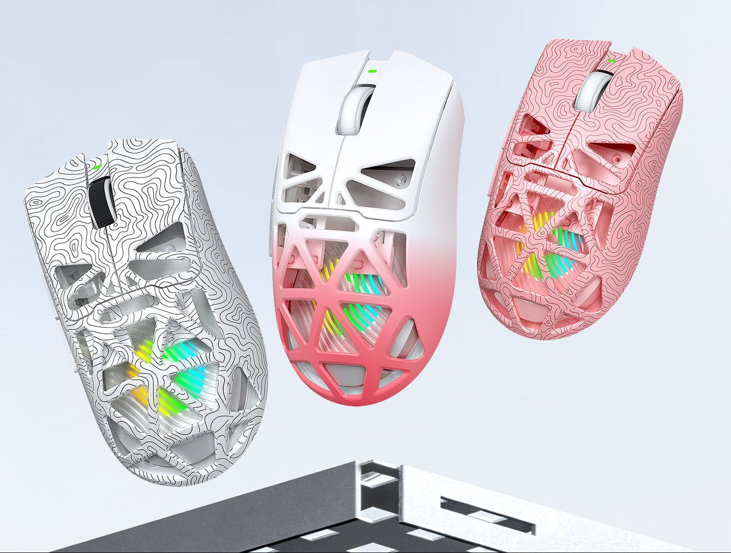 Leichte Gaming-Maus mit RGB-Beleuchtung Brehn