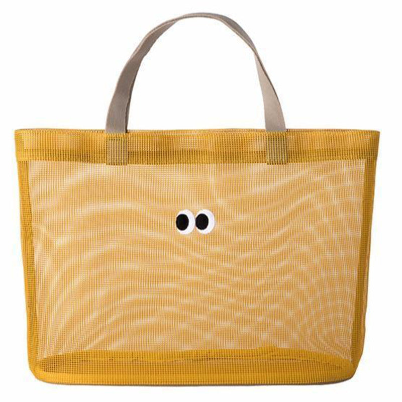Praktische Strandtasche mit Netzstruktur Brehn