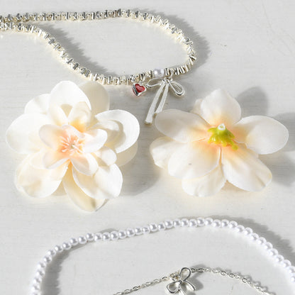Elegante florale Haarklammern