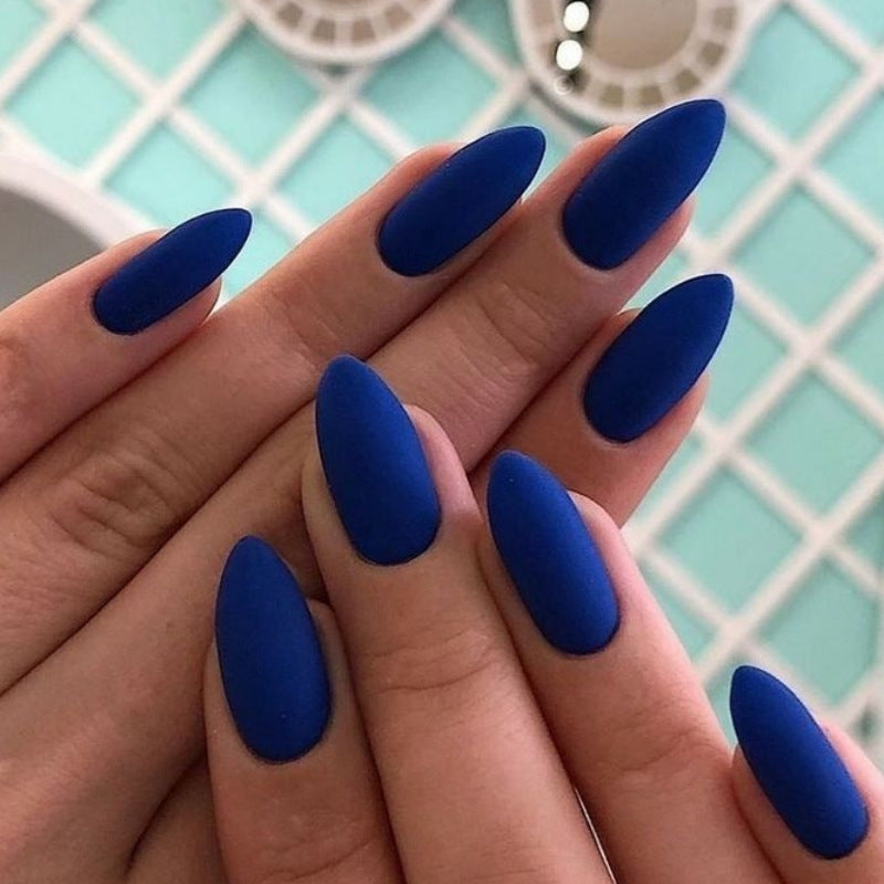 Matte Stiletto Press-On Nagelset Brehn