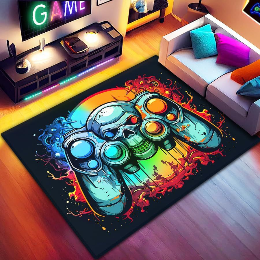 Gaming-Controller-Themenbereichsteppich Brehn