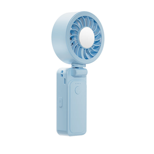 Damen tragbarer Mini Ventilator mit Spiegel Brehn