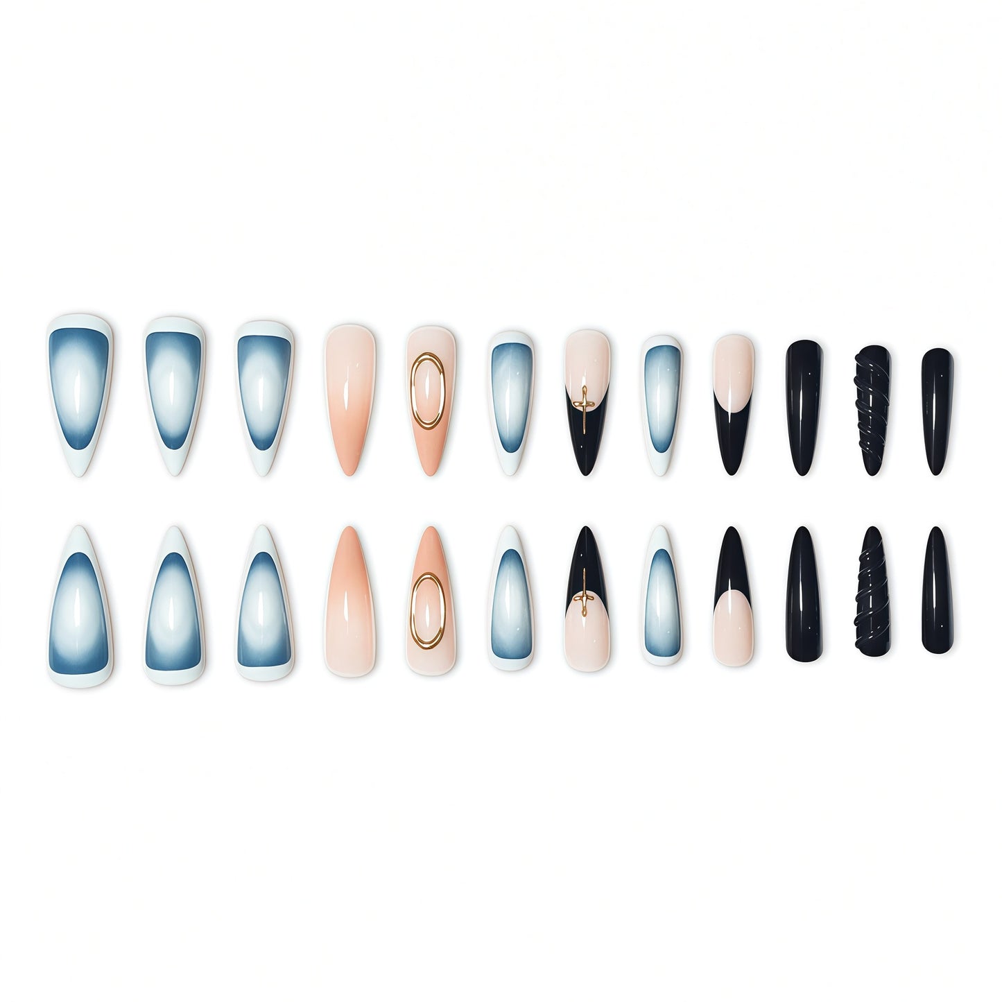 Premium Stiletto-Nagelkunstverlängerungen Brehn