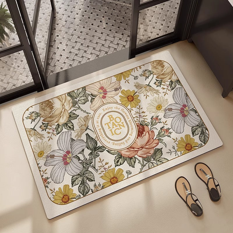 Florales Design Dekorativer Bereichsteppich Brehn