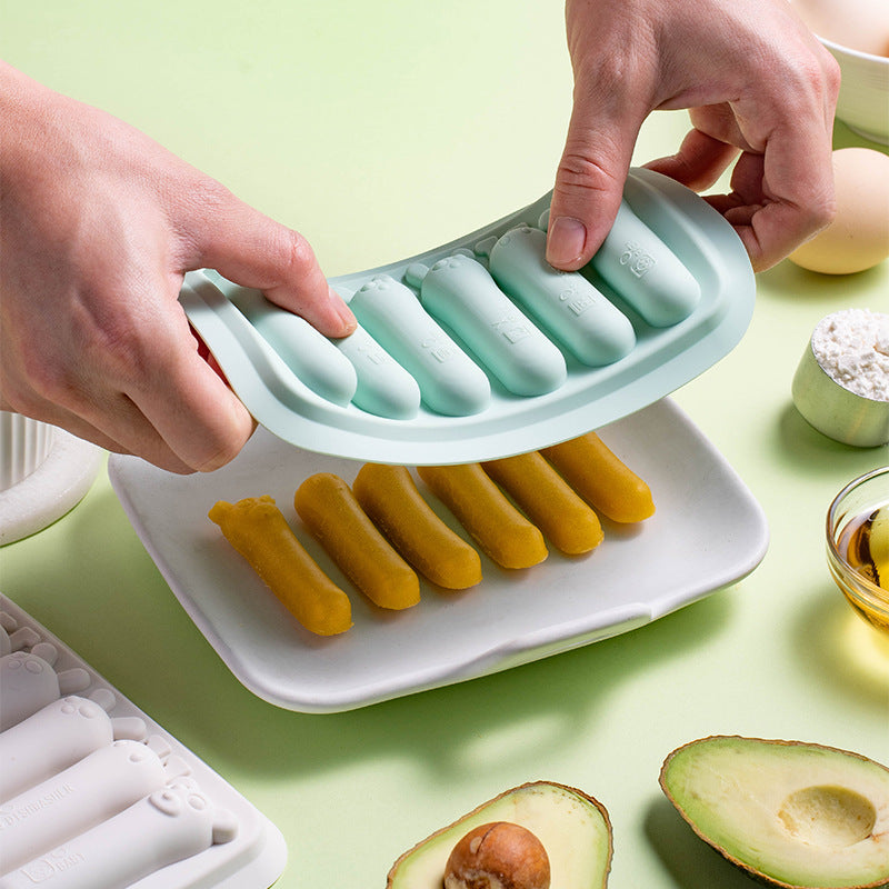 Silikon-Eiswürfelform mit Tiermotiven Brehn