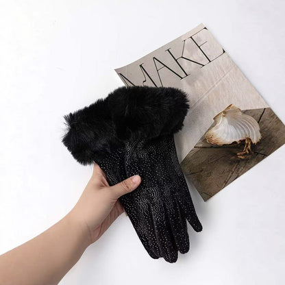 Elegante Touchscreen-Lederhandschuhe Brehn
