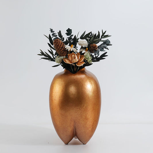 Abstract Künstliche Keramikvase