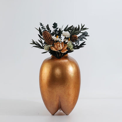 Abstract Künstliche Keramikvase