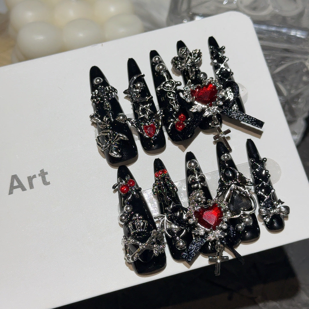 Glamouröse Nagelkunst Verlängerungen
