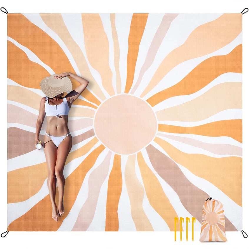 Sunburst Stranddecke Brehn