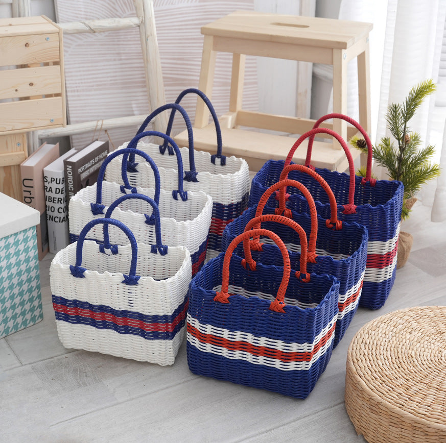 Weichgewebte Strandtasche Brehn