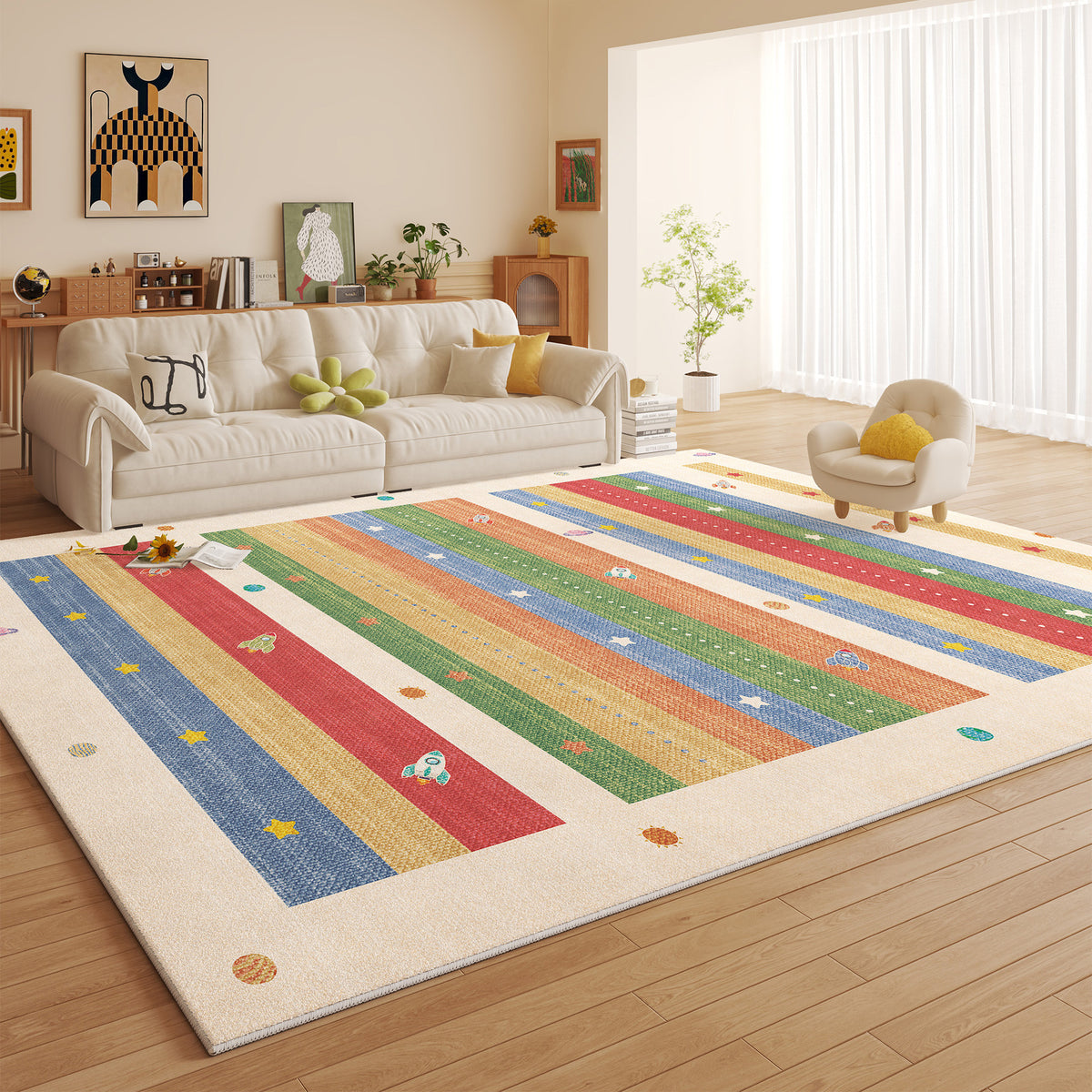 Luxuriöser floraler Musterteppich Brehn