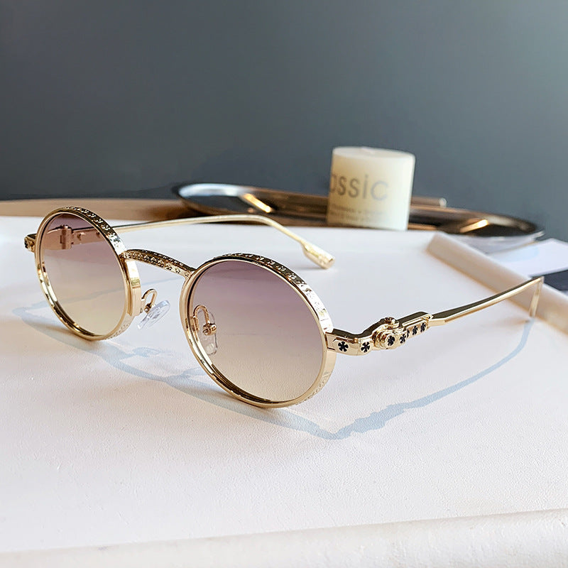 Damen Elegante Sonnenbrille mit filigranen Details Brehn