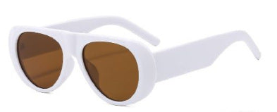 Zeitgenössische Überdimensionierte Schildbrille Brehn