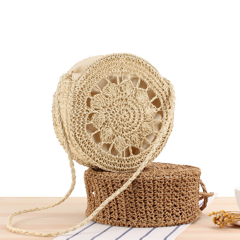 Runde Makramee-Handtasche Brehn
