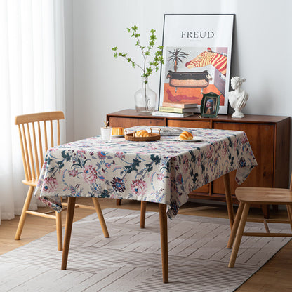 Vintage Blumenmuster Tischdecke