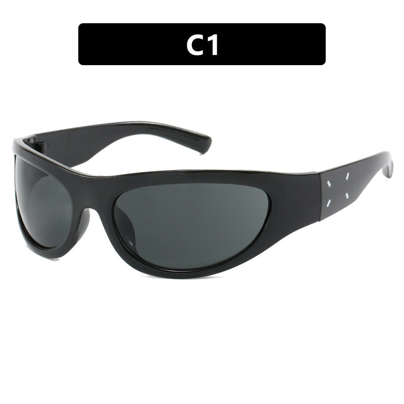 Damen sportliche Sonnenbrille mit ergonomischem Design Brehn