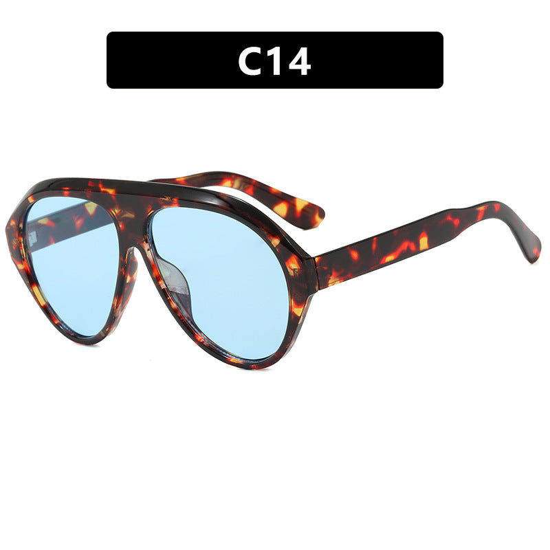 Damen sportliche Sonnenbrille mit innovativem Rahmen Brehn