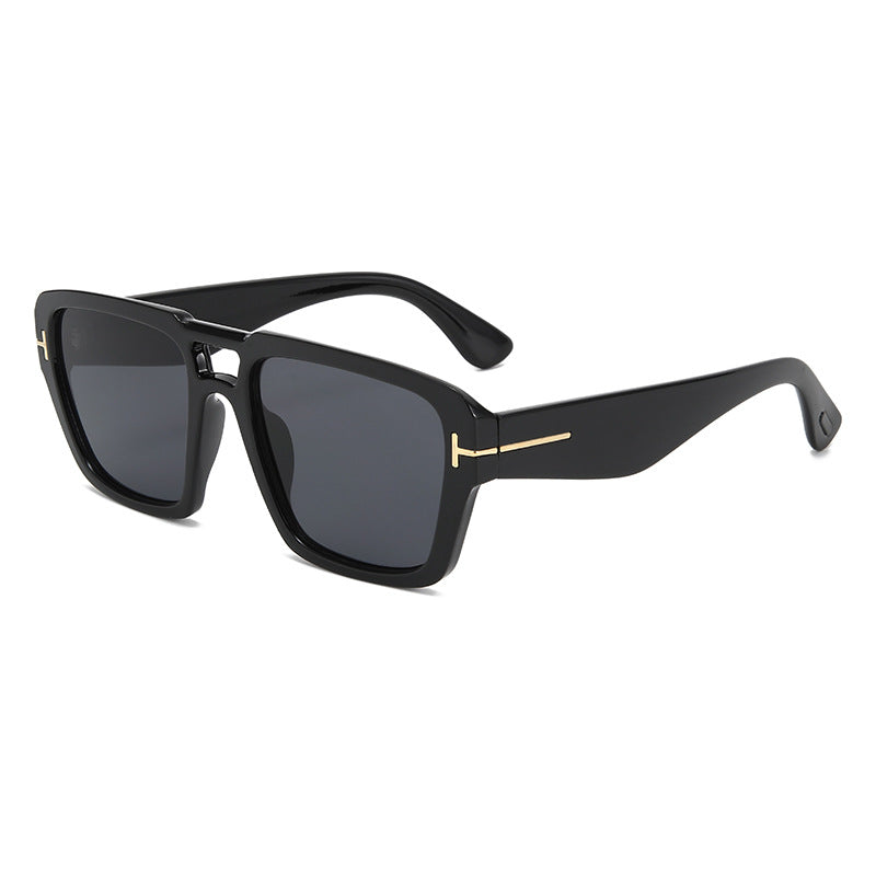 Damen moderne quadratische Sonnenbrille Brehn