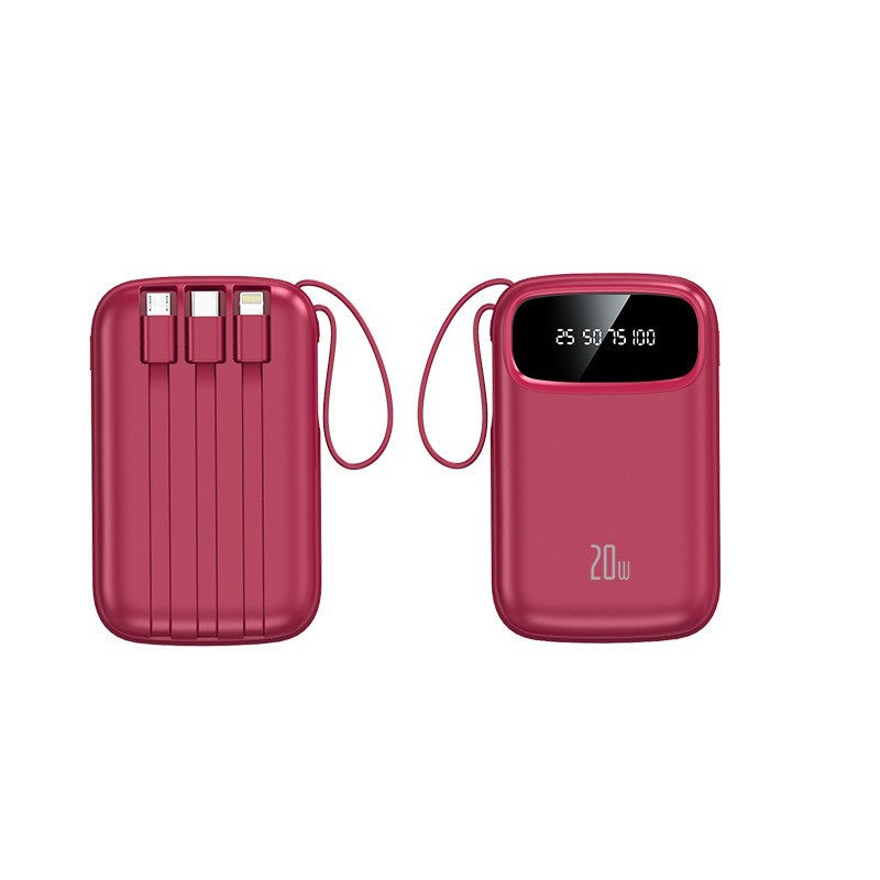 Tragbare Powerbank mit hoher Kapazität und Schnellladefunktion Brehn