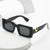 Damen oversized Sonnenbrille mit animalischem Muster Brehn