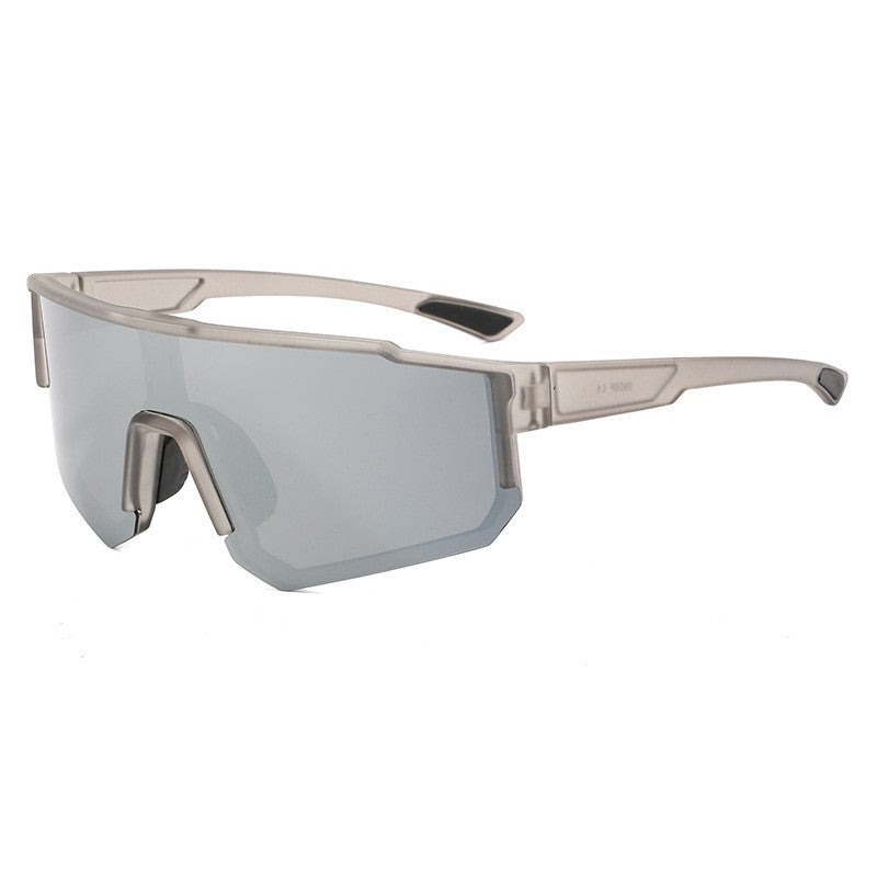 Damen Sportliche Schutzbrille mit innovativem, breiten Rahmen und polarisierenden Gläsern Brehn
